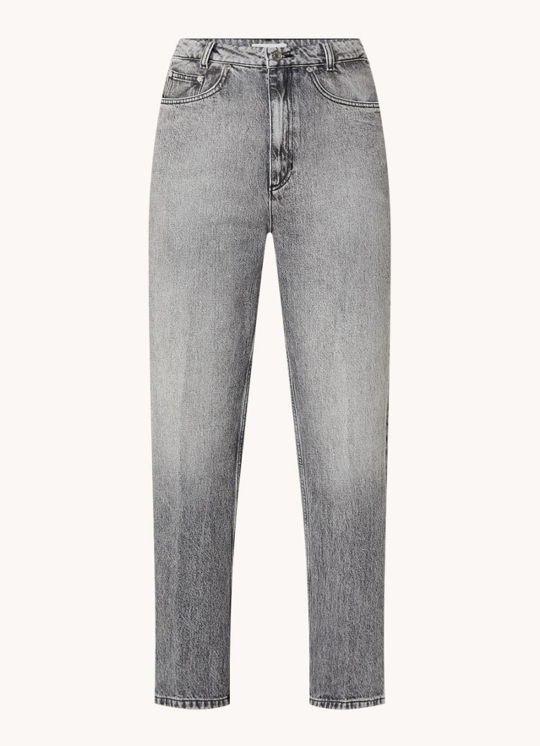 Jeans Sandro a vita alta e gamba dritta in una colorata tonalità di colore.