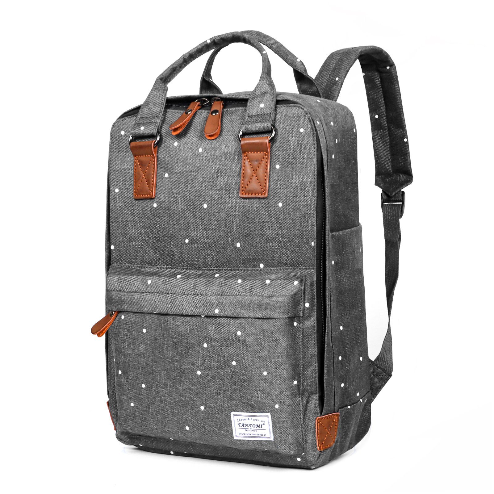 TAN.TOMI Freizeitrucksack Rucksack Damen,Schulrucksack Mädchen Teenager Rucksack Frauen, Rucksack Schule,Tagesrucksack mit Laptopfach für 15.6 Zoll Laptop