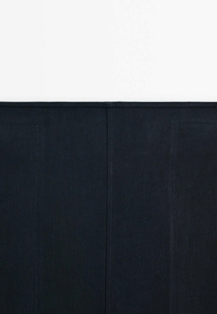 Massimo Dutti MIDI - Falda Campana