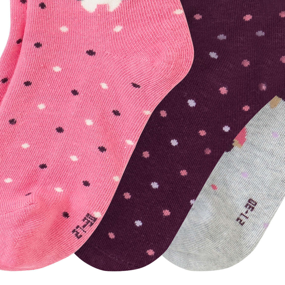 3 Paar Mädchen Socken im Set
