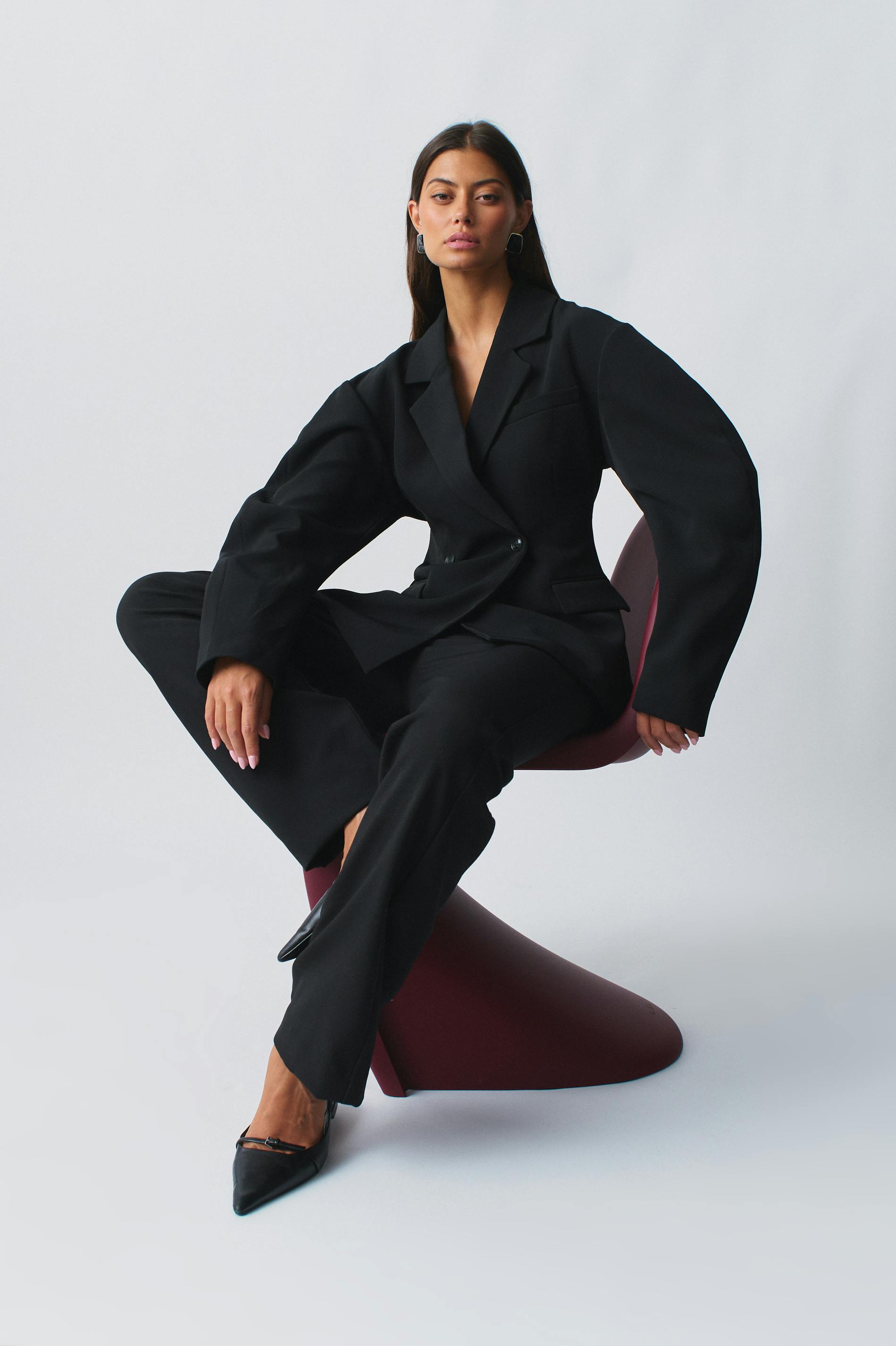 Sculpted blazer