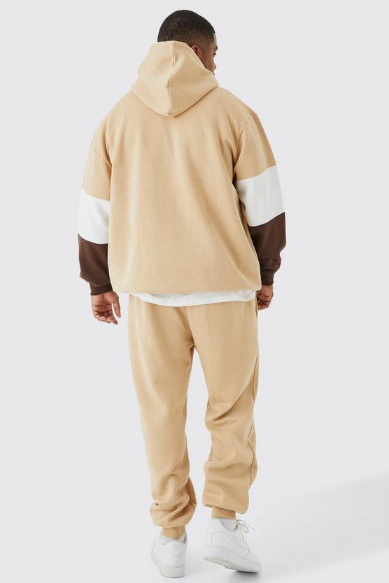 Plus Colorblock Trainingsanzug