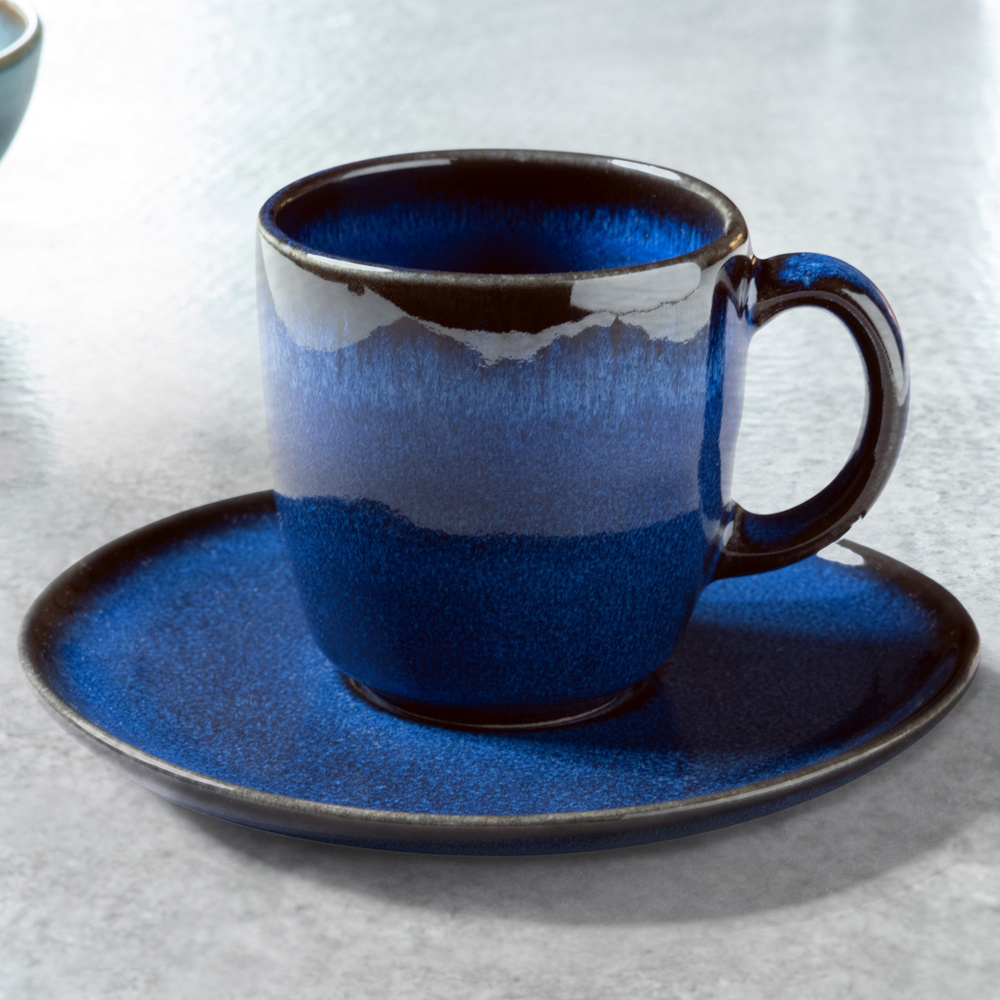 like. by Villeroy & Boch Tasse à café sans soucoupe Lave bleu Tasse