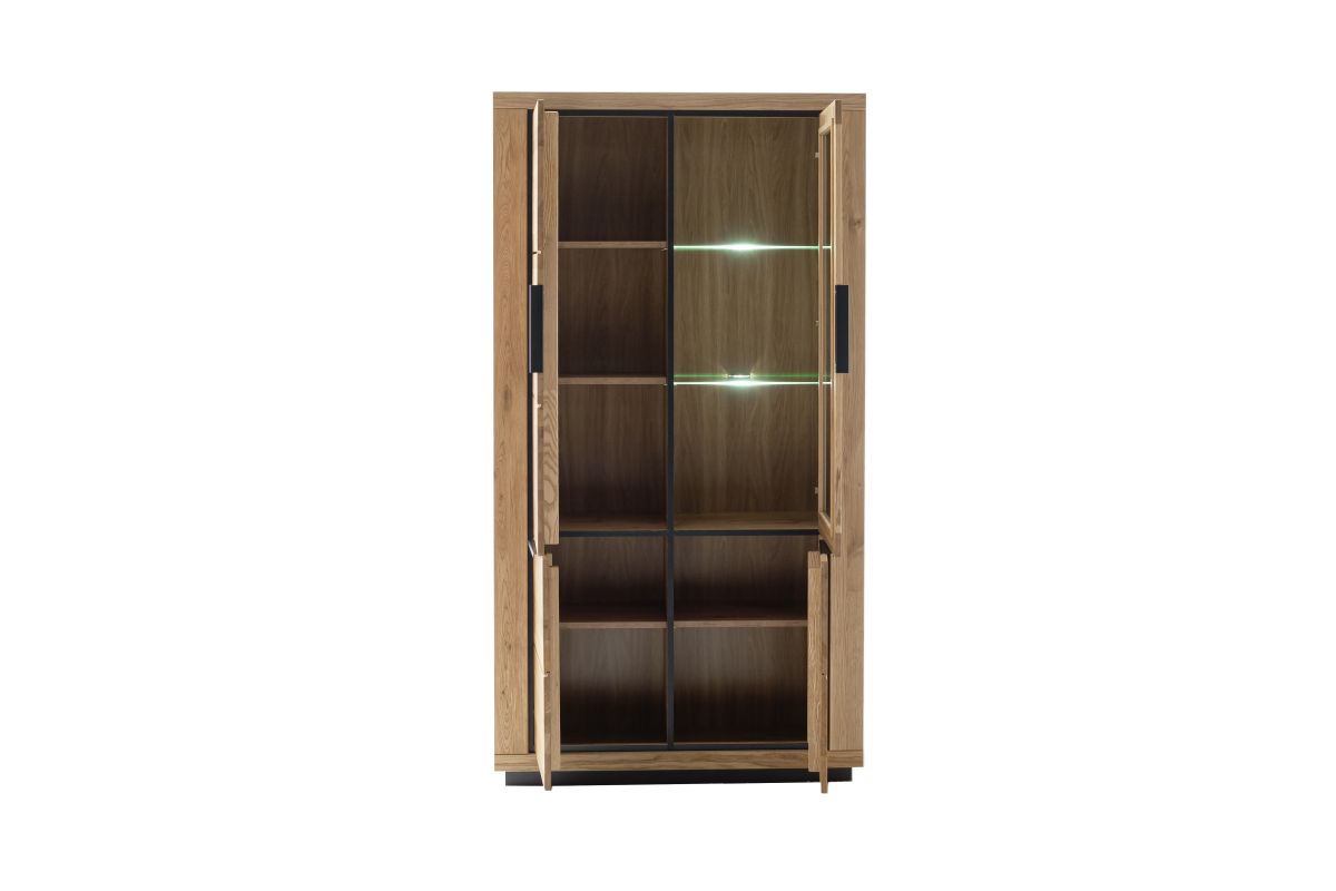 MCA Vitrine Greno Wildeiche 107 x 200 cm