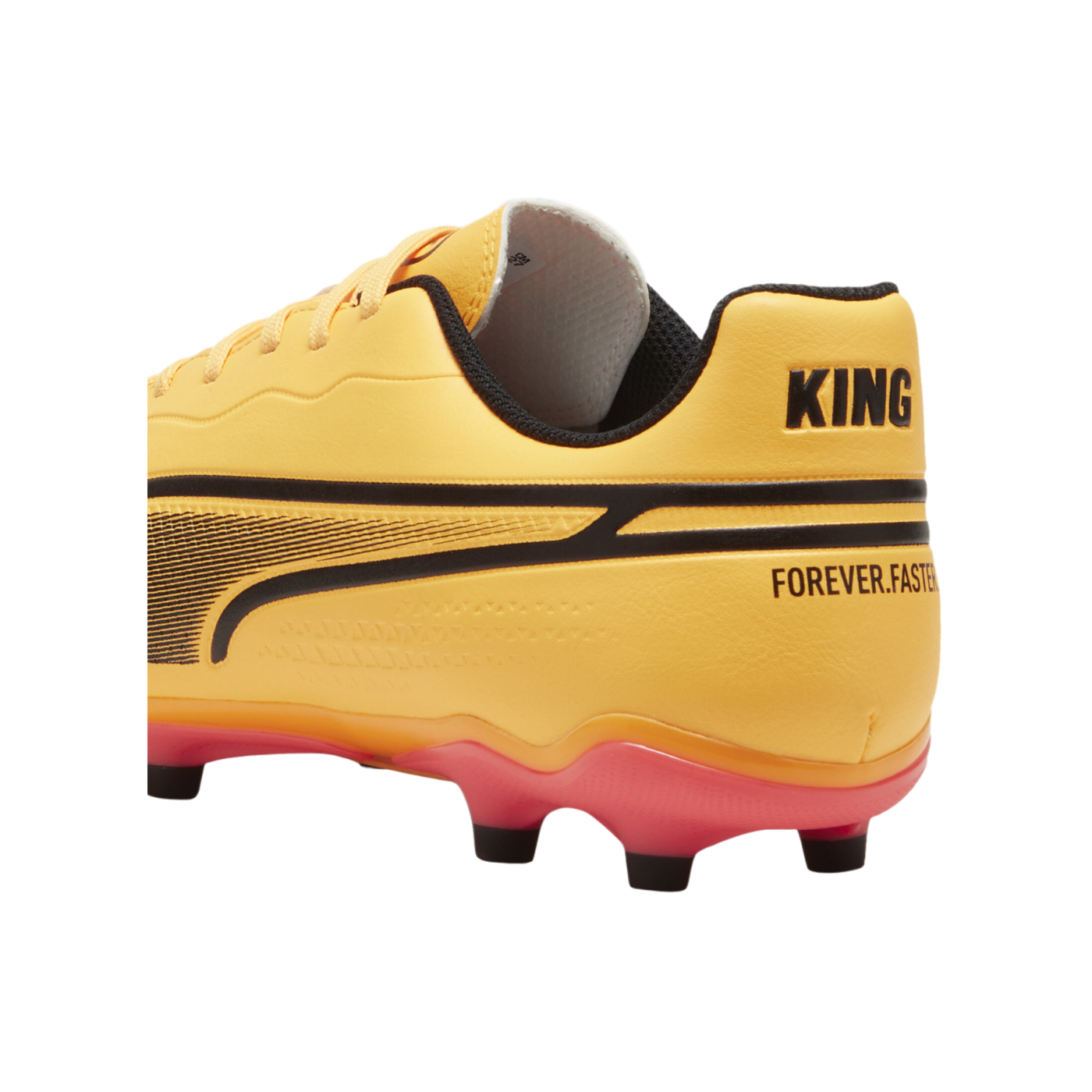 PUMA KING Match FG/AG Orange Schwarz F05