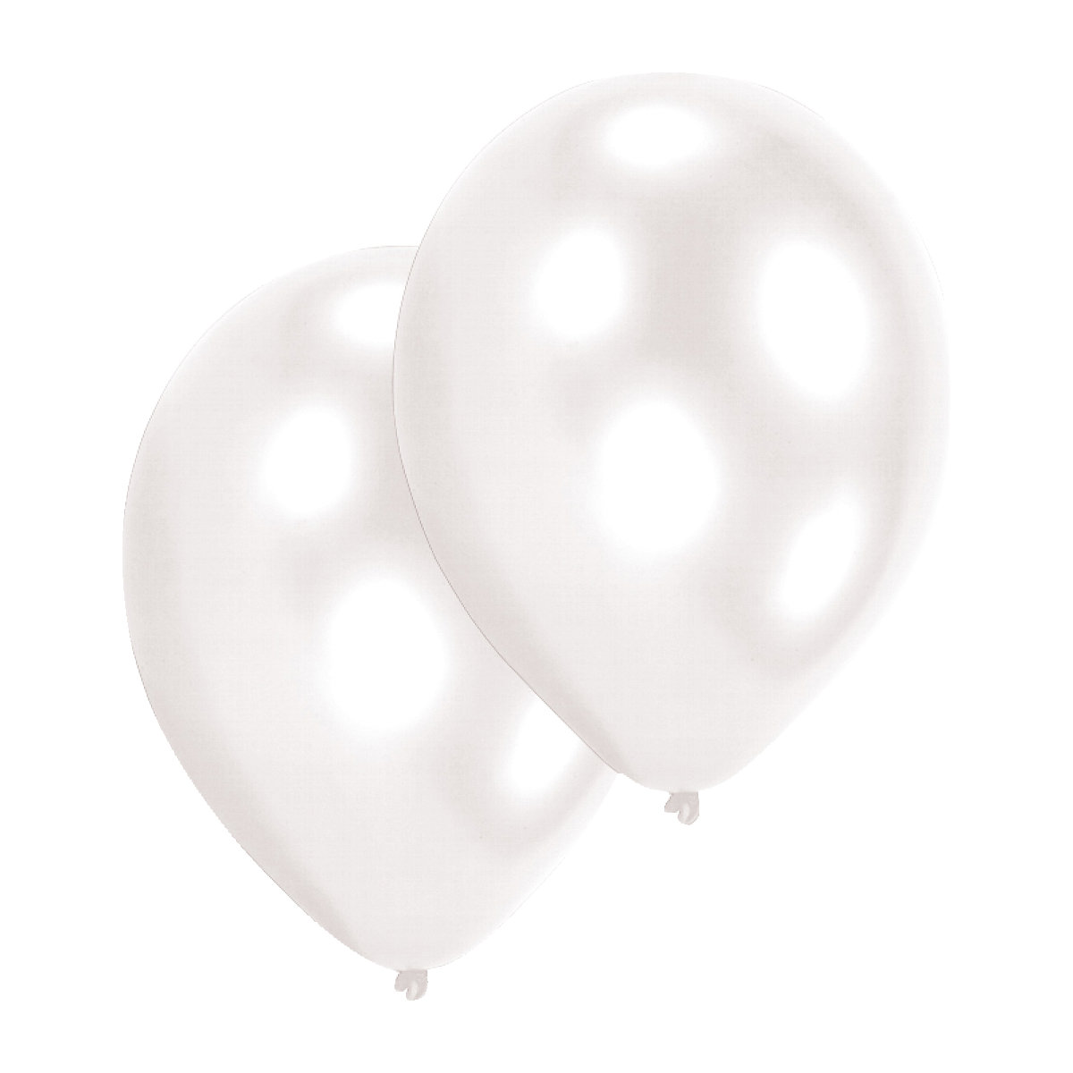 Latexballons weiß, 10 Stück