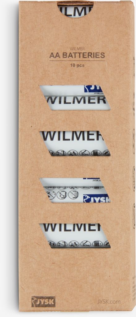 Baterie WILMER WILMER AA 10 szt./opakowanie