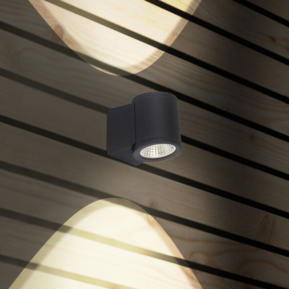 LED-Außenwandleuchte Argo, 6 W, 500 lm