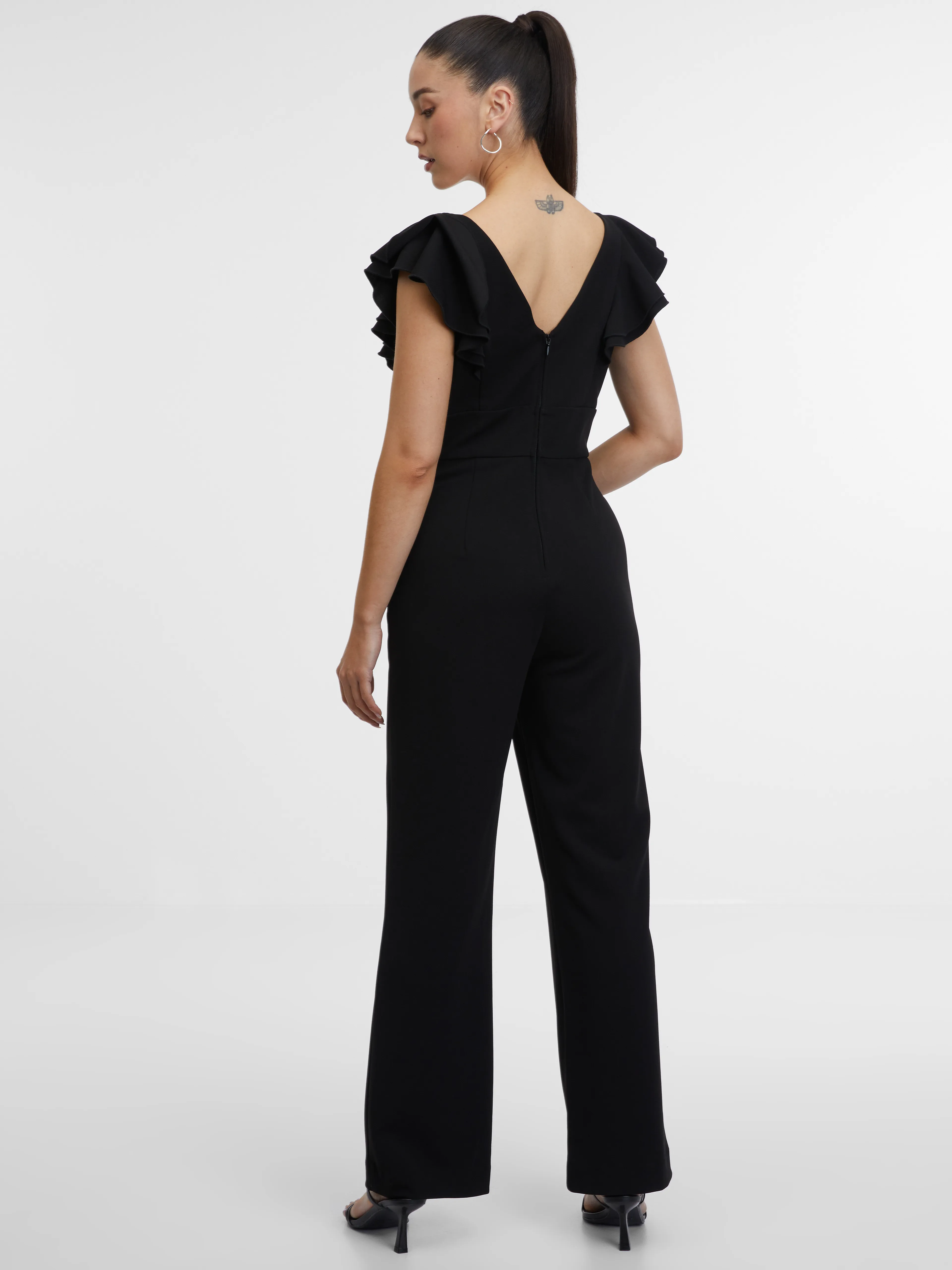 Schwarzer Damen-Overall ORSAY