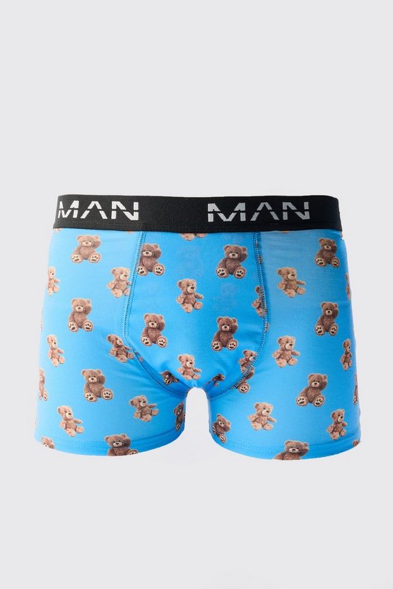 Boxershorts mit Teddy-Print