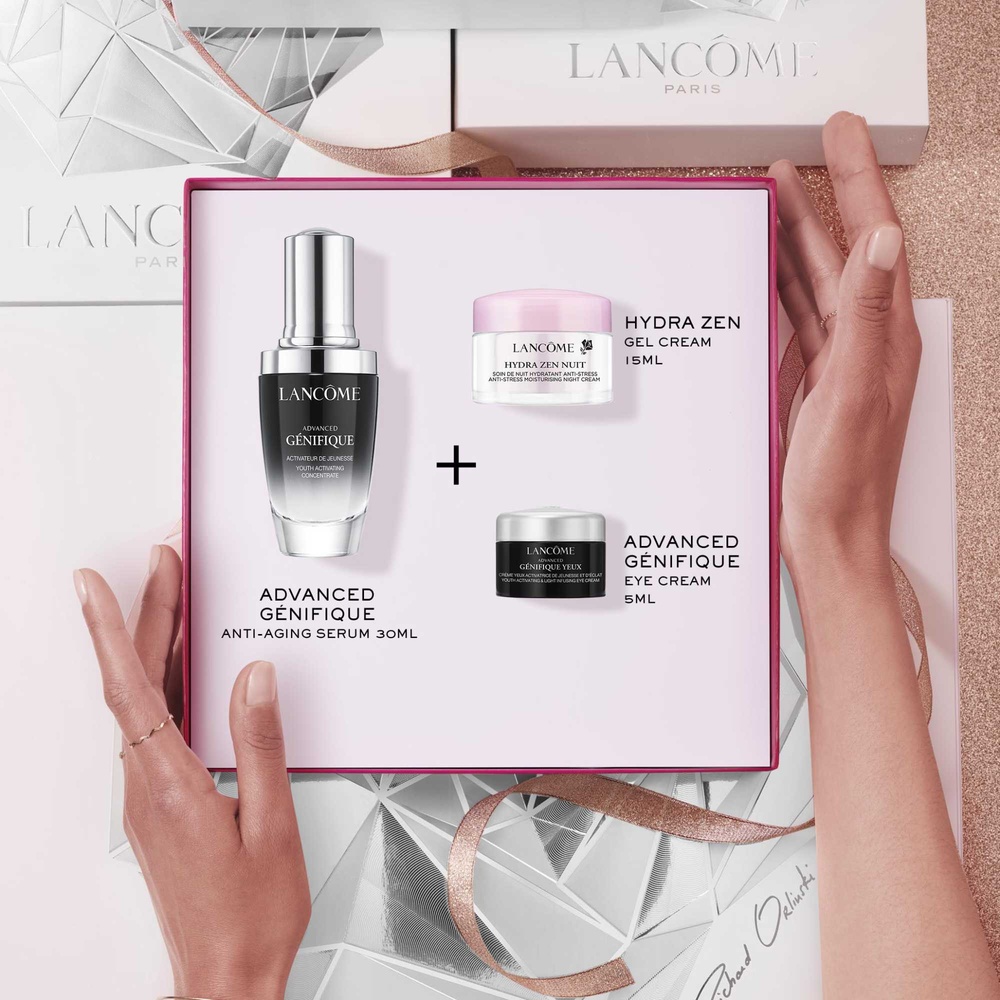 Lancôme Advanced Génifique Coffret cadeau sérum + crème hydratante& crème yeux