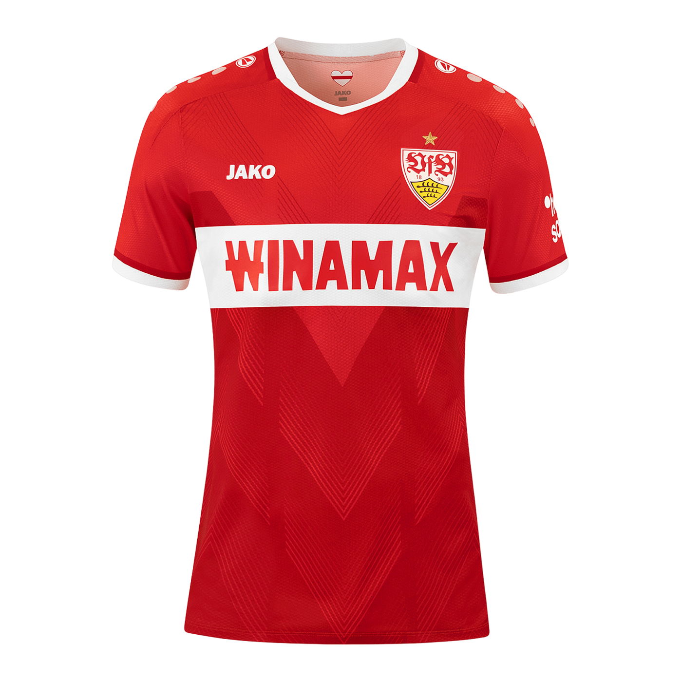 JAKO VfB Stuttgart Trikot Away 2024/2025 Damen Rot F110