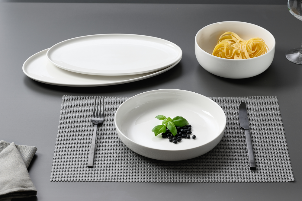 Platte Skagen weiß