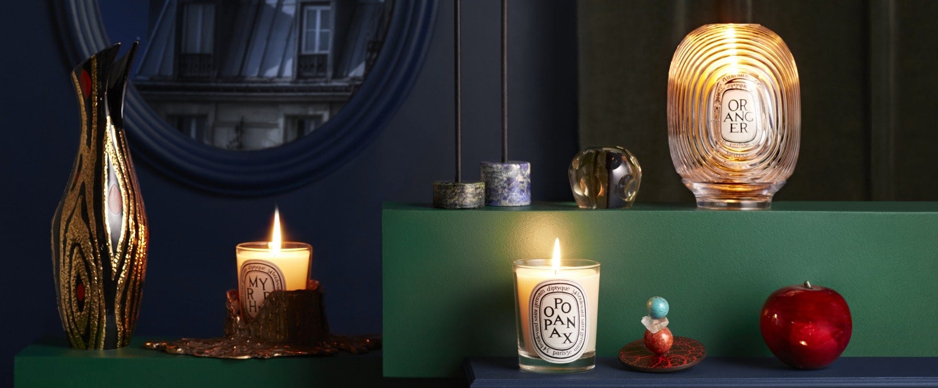 Lanterne Ombre - Pour bougie modèle classique