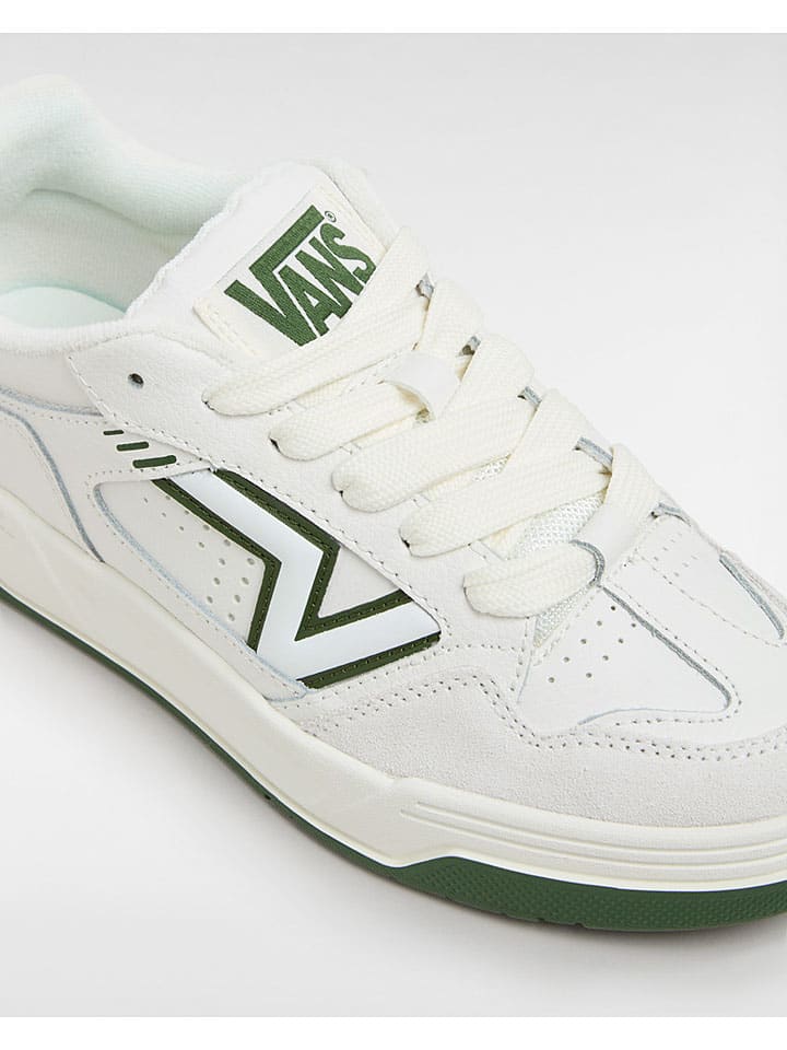 Vans Leder-Sneakers in Weiß günstig kaufen