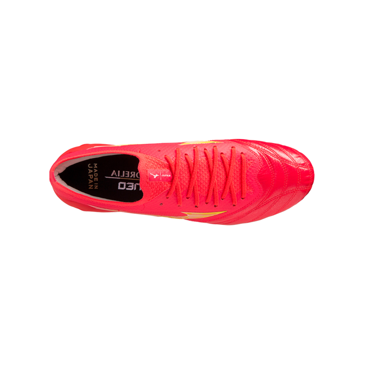 Mizuno Morelia Neo IV Made in Japan FG Rot Gelb F64