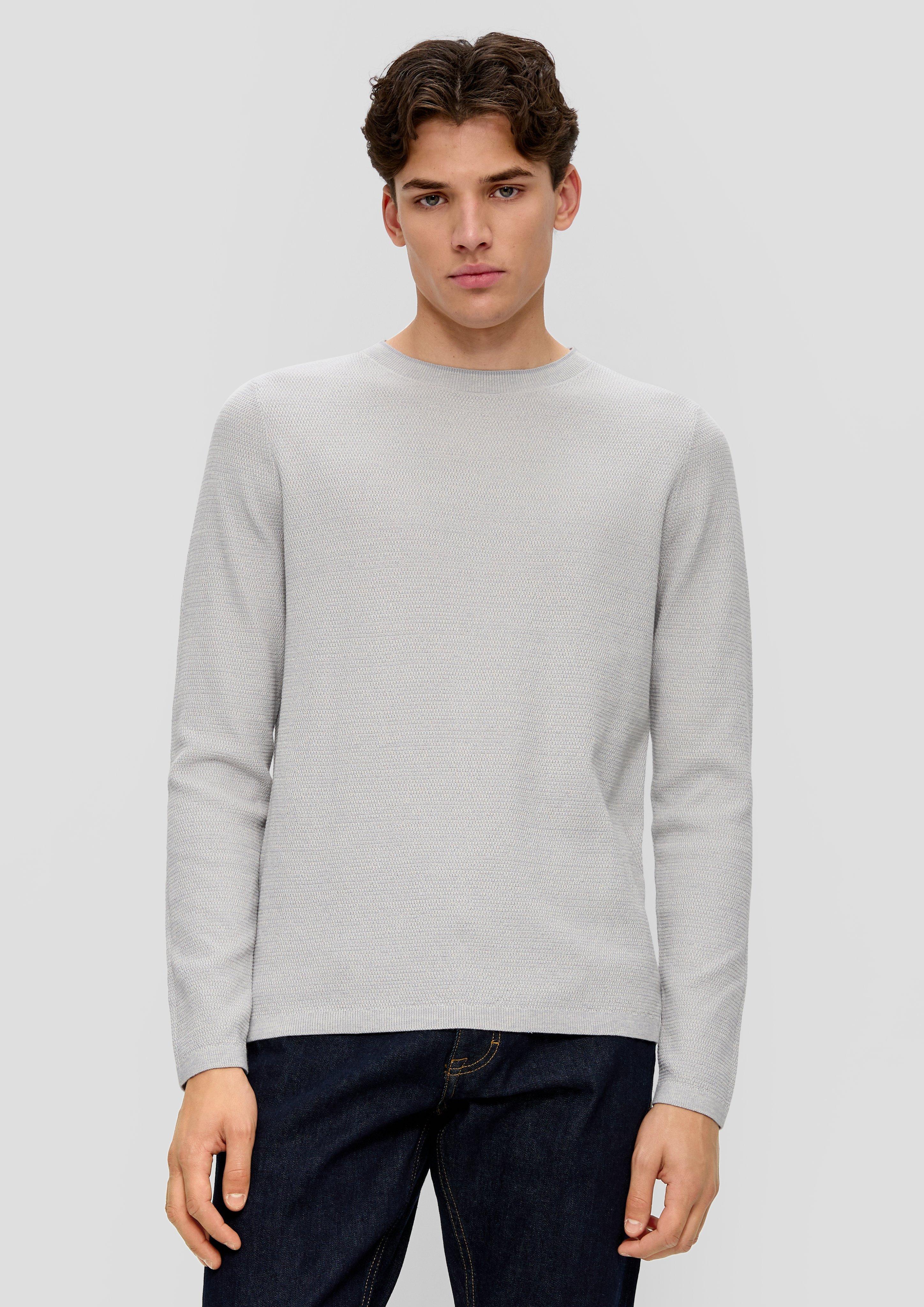 Strickpullover aus reiner Baumwolle  2138544-91W0