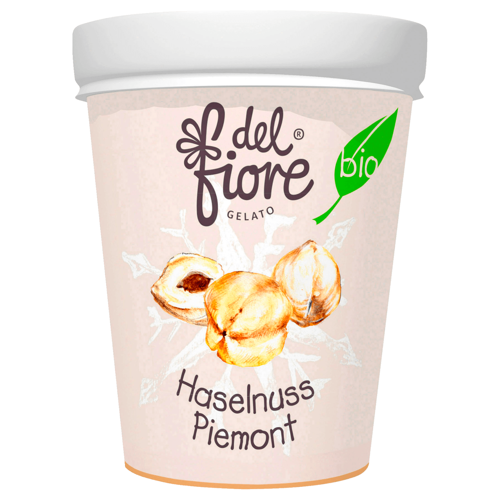 Del Fiore Gelato Bio Haselnuss Piemont 500ml