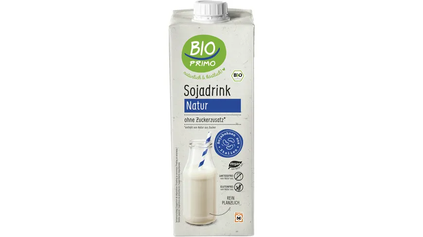 BIO PRIMO Bio Sojadrink Natur 1 l