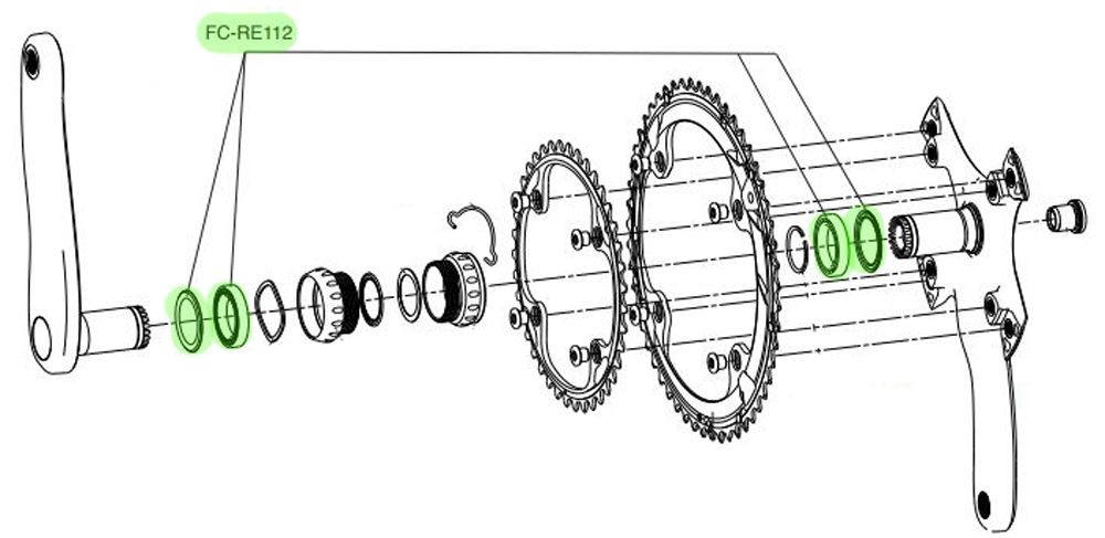 Campagnolo Rillenkugellager und Dichtring kaufen | Bike-Discount