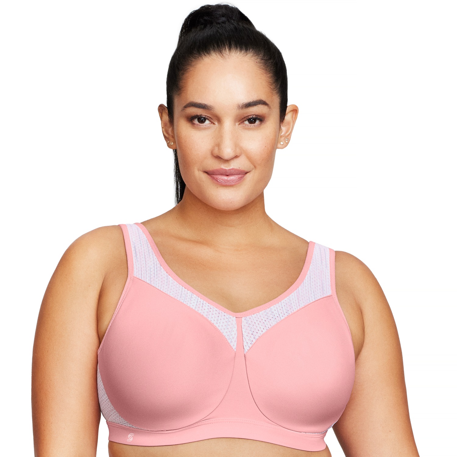Nahtloser Sport-BH für hohe Belastung - Sanftes Pink