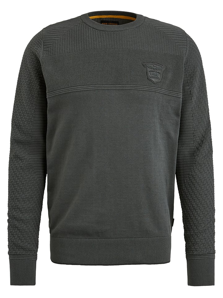 PME Legend Pullover in Anthrazit günstig kaufen