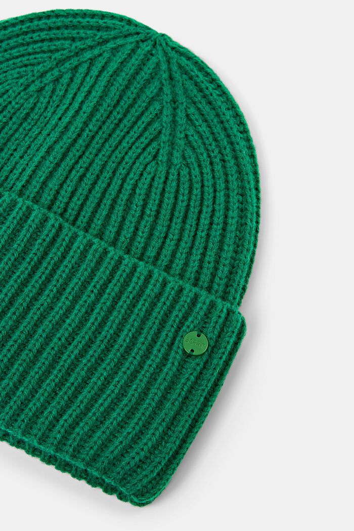 Rippstrick-Beanie