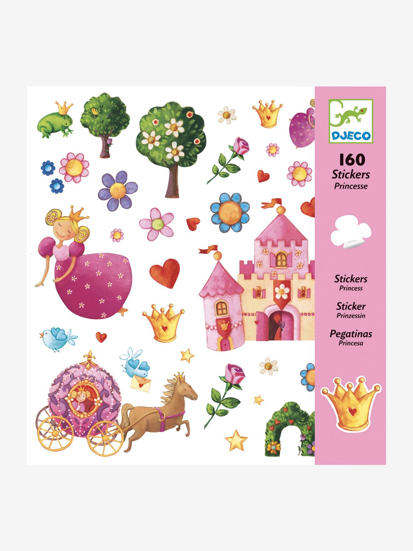 Djeco Sticker-Set PRINZESSIN MARGUERITE DJECO - mehrfarbig