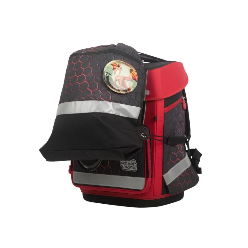 School Mood Champion Maxx 7-teiliges Schulranzen-Set - Mika (Drache)