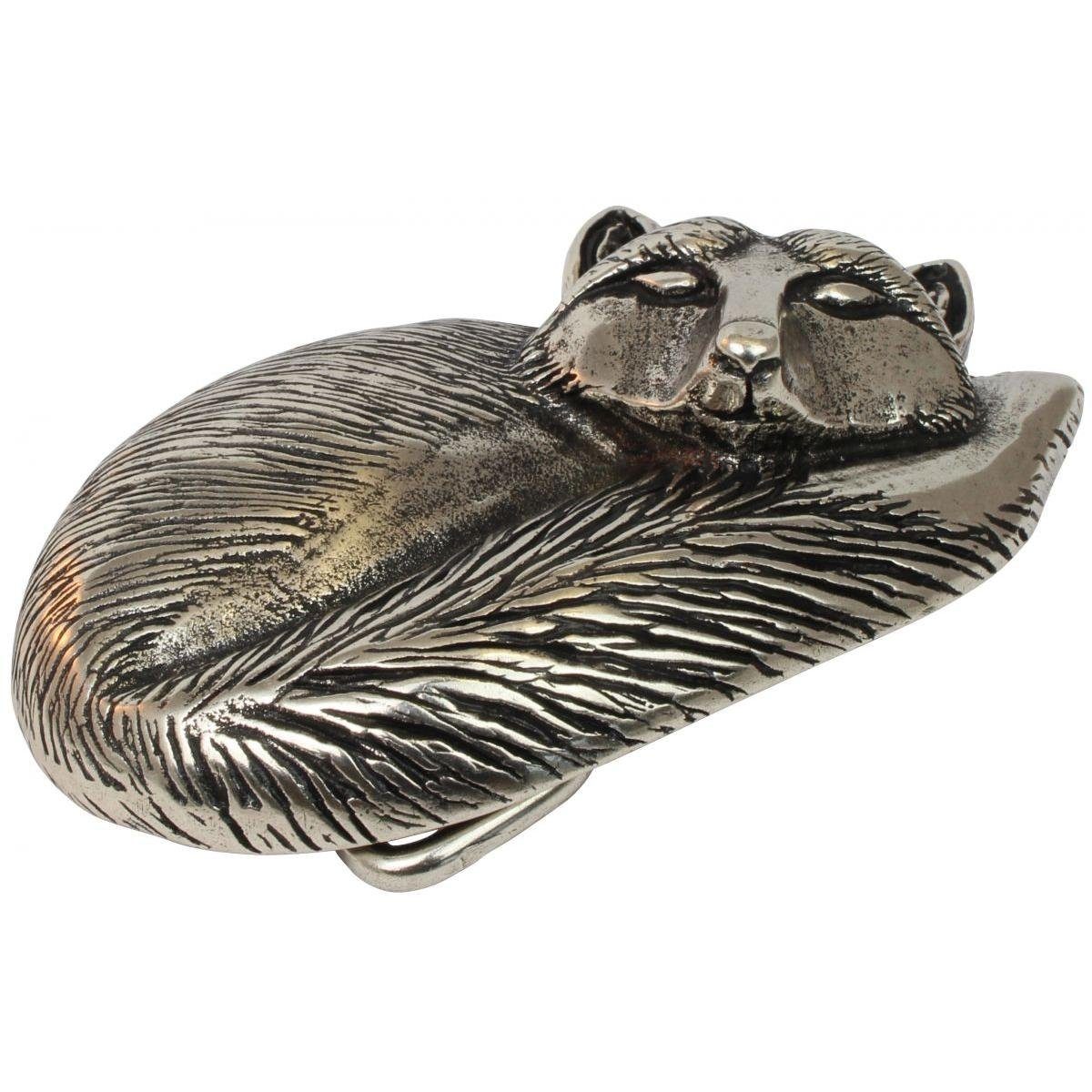 BELTINGER Gürtelschnalle Fox 4,0 cm - Buckle Wechselschließe Gürtelschließe 40mm - für Jagd-Out