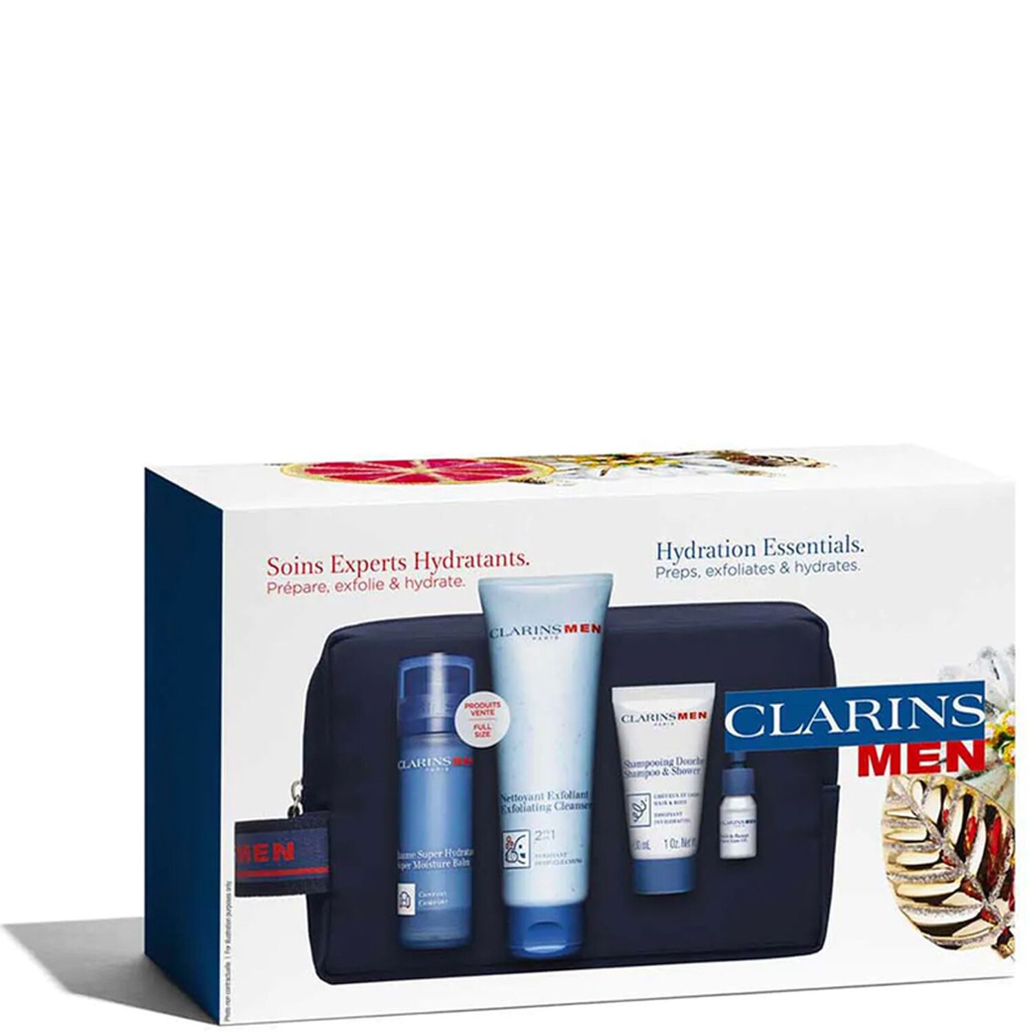 Clarins ClarinsMen Coffret Homme Visage & Corps - Hydratation Essentiel