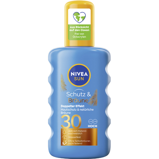 NIVEA SUN Protect & Bronze Spray LSF 30  200 ml  Spray