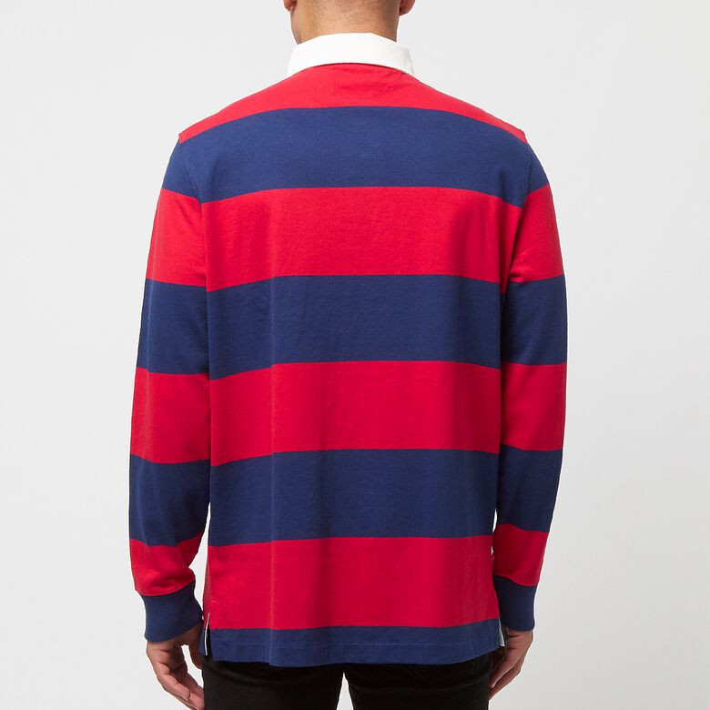 Polo Ralph Lauren Striped Longsleeve Rugby red/fall royal