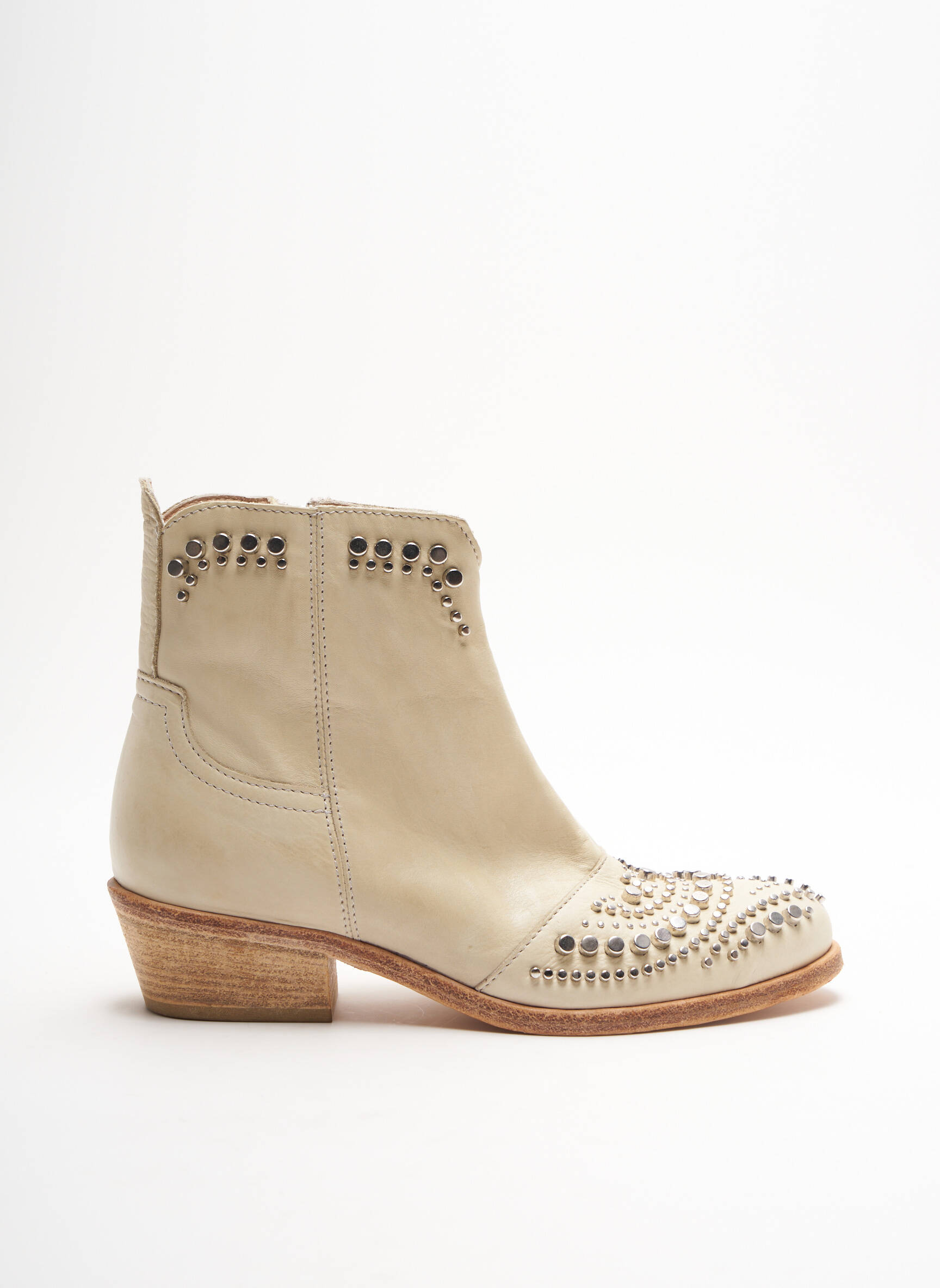 Fru It Bottines Femme couleur beige