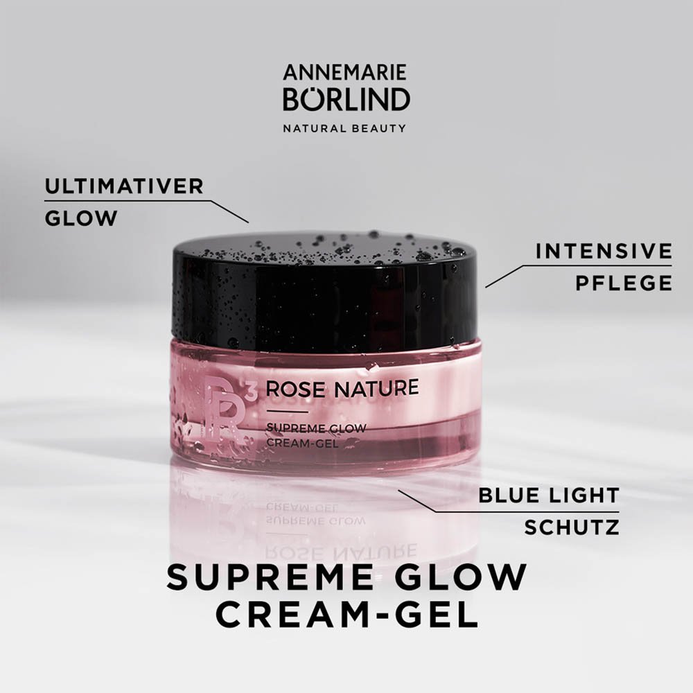 ANNEMARIE BÖRLIND ROSE NATURE Supreme Glow Cream-Gel