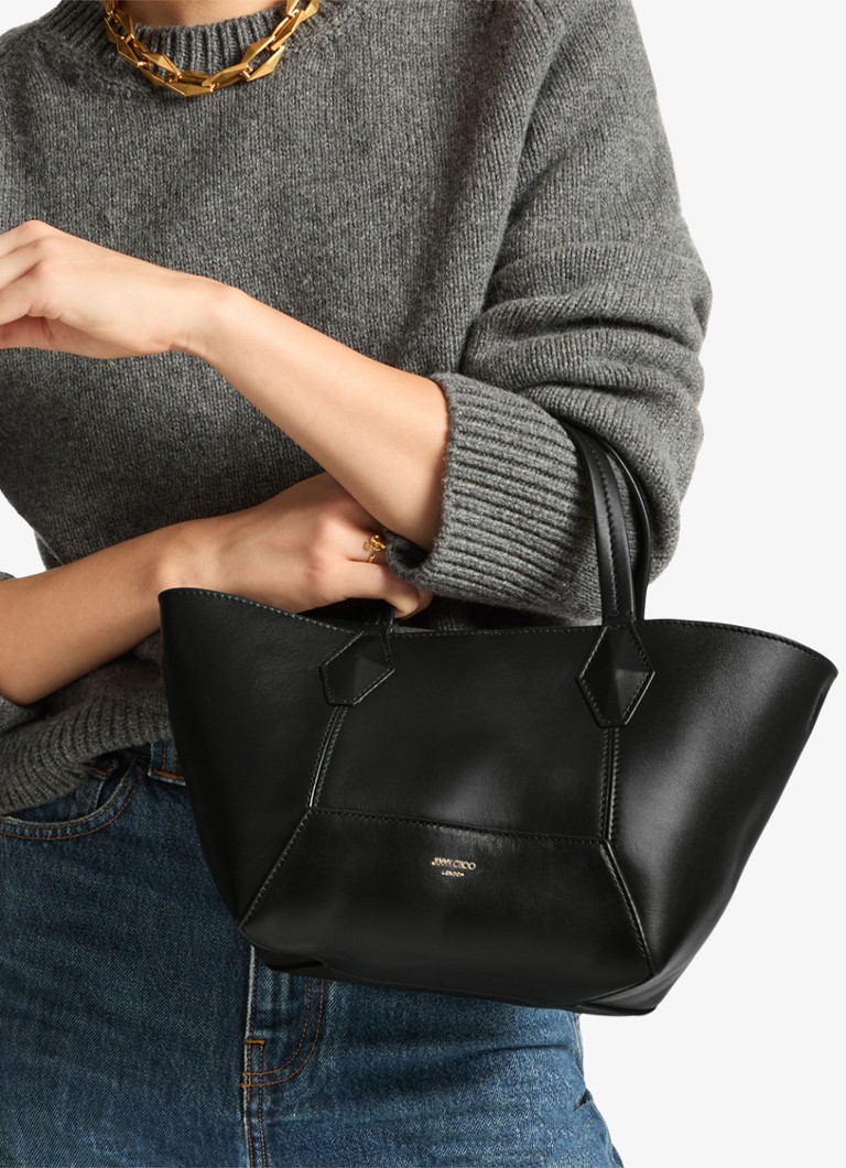 Jimmy Choo Diamond Tote/S -vasikannahkainen käsilaukku