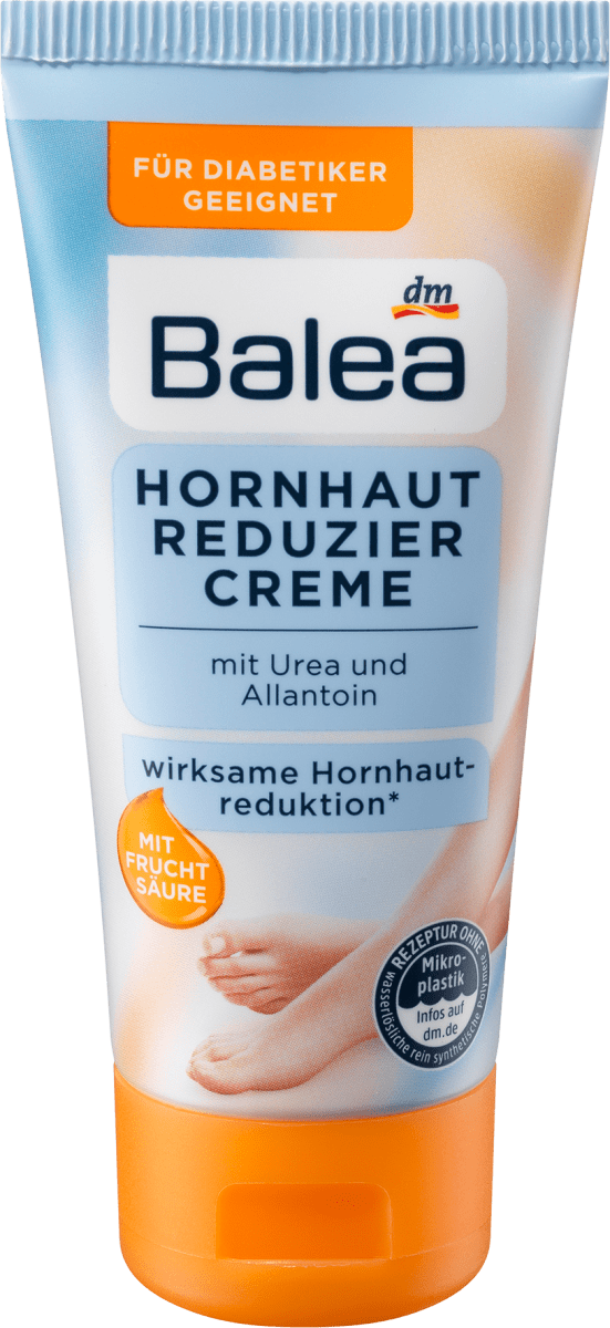 Fußcreme, Hornhaut Reduzier Creme mit Urea & Allantoin, 50 ml