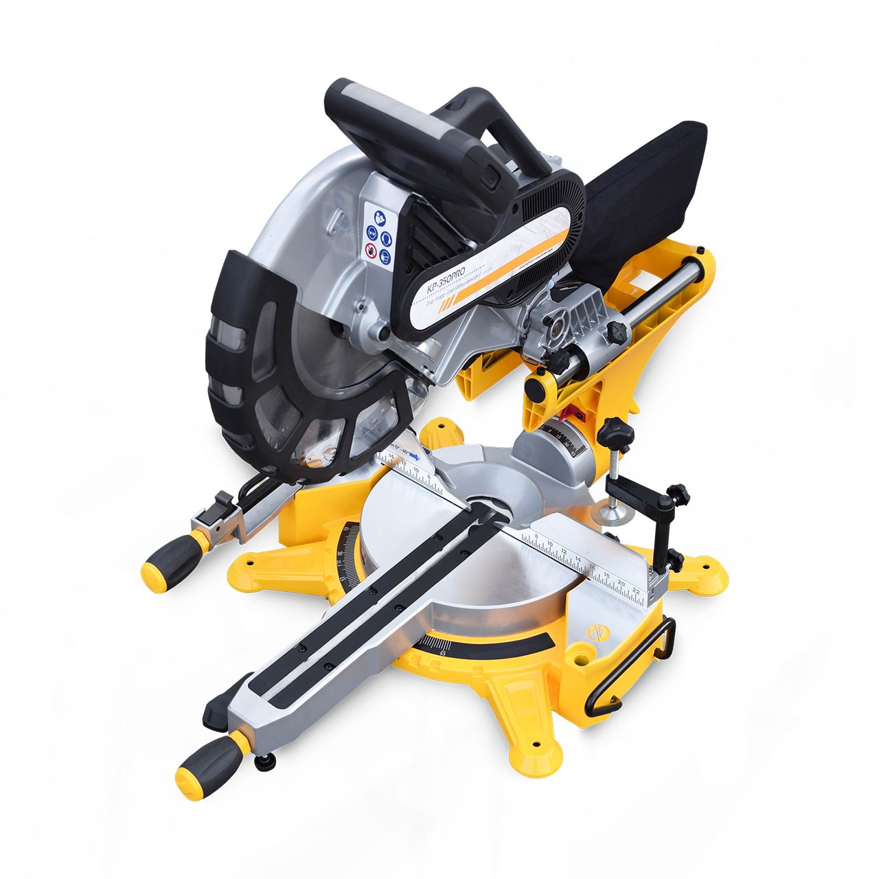 BAMATO Zug- Kapp- und Gehrungssäge KP-350PRO mit Sanftanlauf