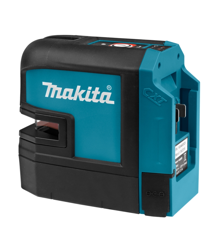 Makita SK105DZ savaime išsilyginantis kryžminis lazeris, raudonas, be baterijų ir įkroviklio