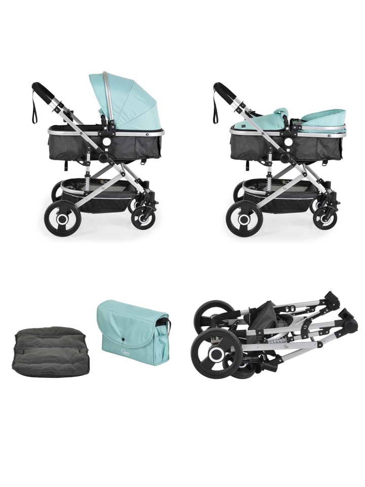 Moni Kinderwagen Ciara in blau günstig kaufen onesize