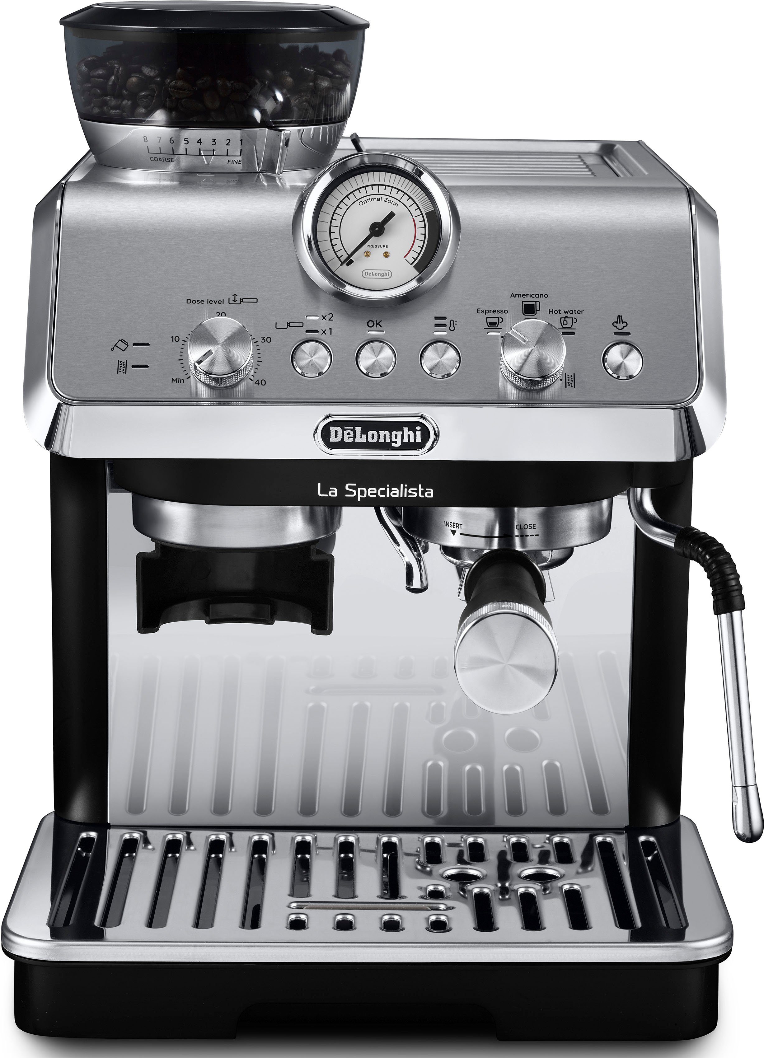 De'Longhi Siebträgermaschine La Specialista Arte EC9155.MB, inkl. 250g Selezione Espresso im Wert von UVP € 6,49