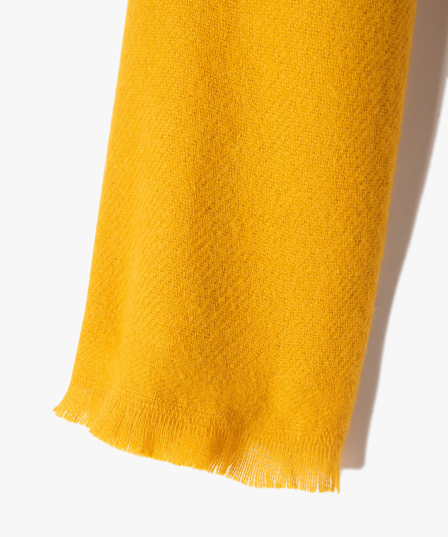 écharpe femme unie en maille douce jaune | GEMO