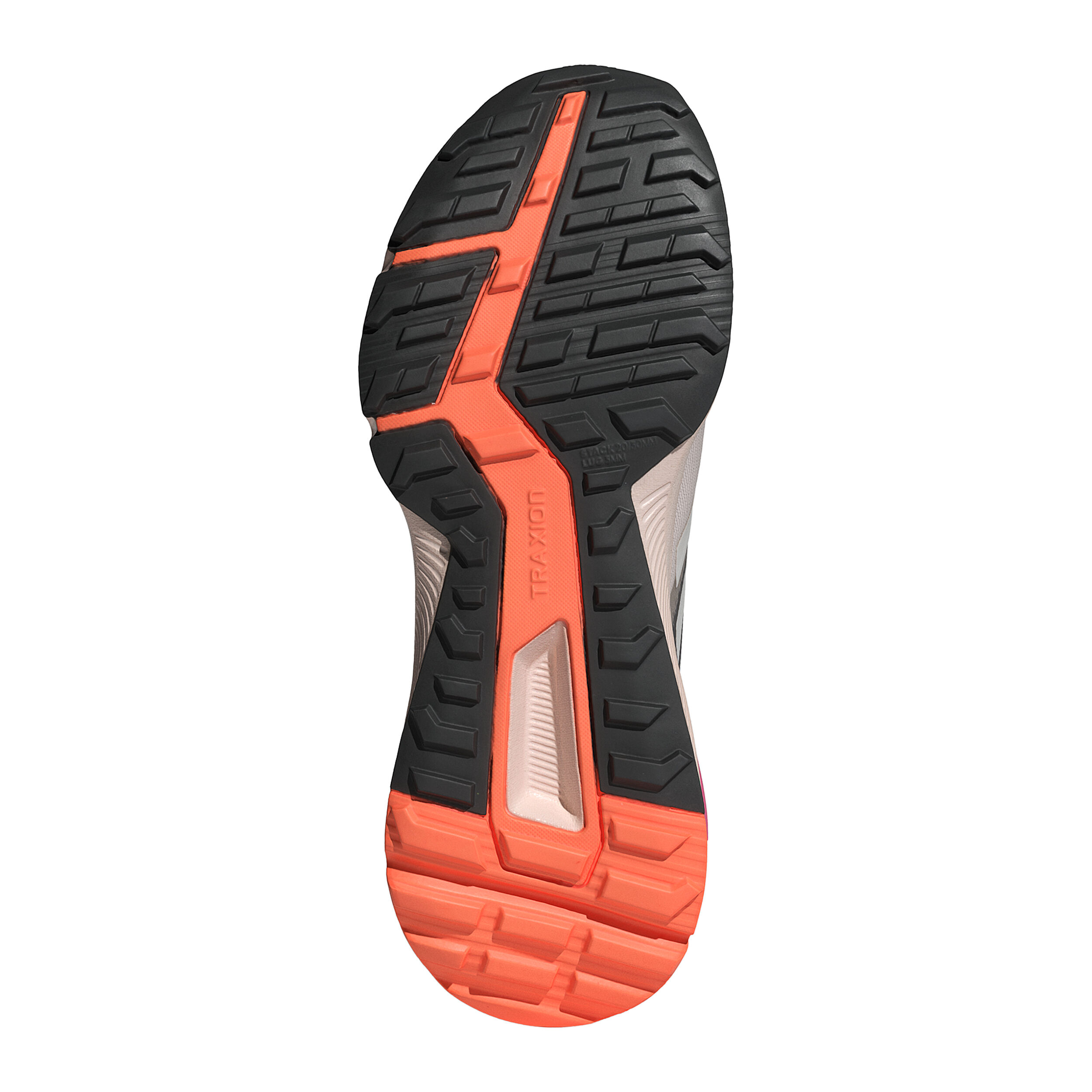 Terrex Soulstride Trailschuh Damen - Hellgrau, Grau