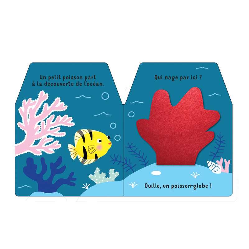 Livre Cache-cache petit poisson - Nathan Jeunesse