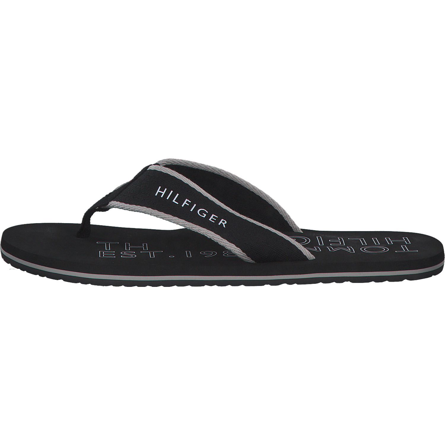 Tommy Hilfiger FM0FM04469, Zehentrenner, Herren, black