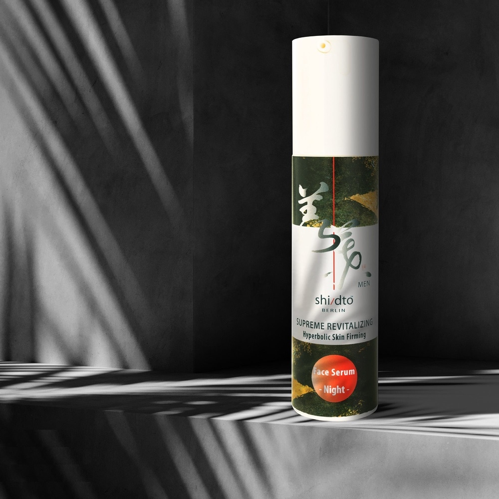shi/dto Supreme Revitalizing Men’s Hyperbolic Skin Firming Night Serum. Sérum de Nuit Sérum