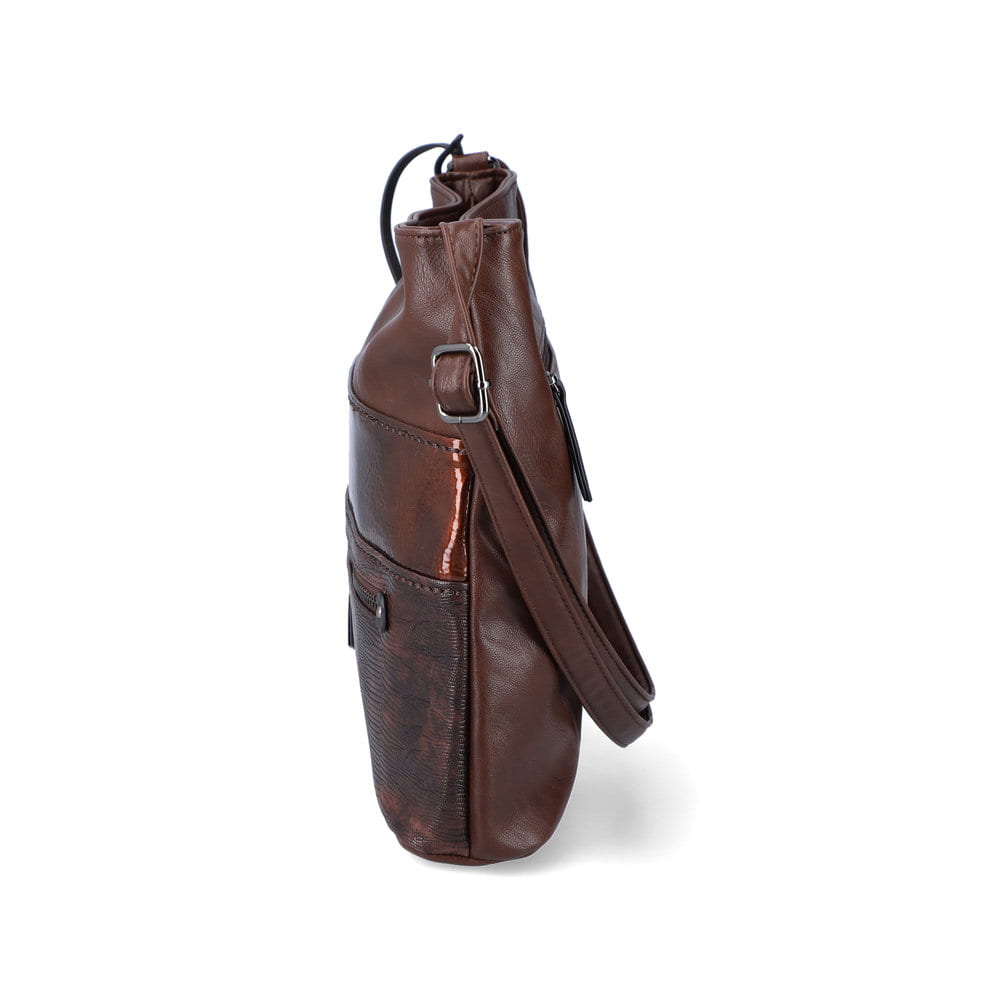 Rieker | Handtasche braun-metallic
