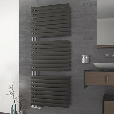 Ximax Badheizkörper Fortuna-Open 1802 mm x 600 mm, 1017 Watt, 50 mm Anschluss, anthrazit