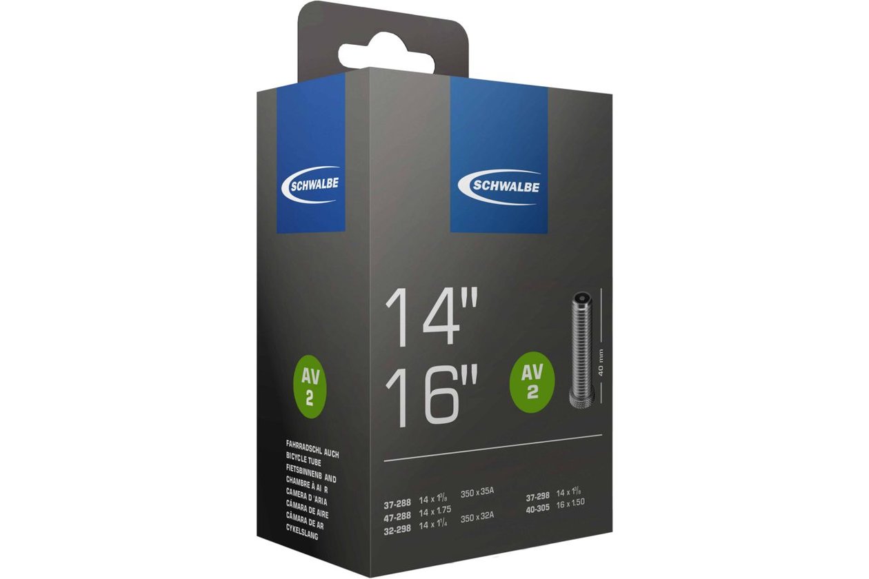 Schwalbe AV2 Schlauch 14/16 Zoll - 40 mm