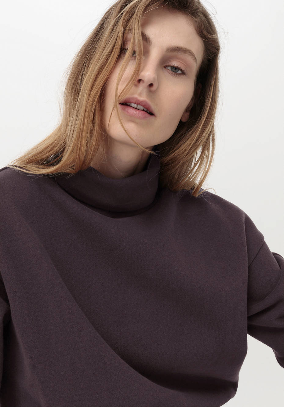 Sweatshirt BetterRecycling aus reiner Bio-Baumwolle